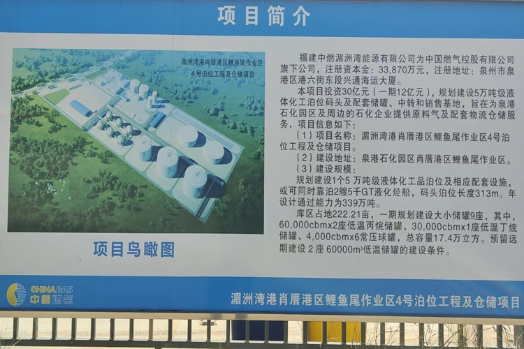 6福建(jian)湄洲(zhou)（中燃(ran)能源(yuan)項目(mu)）